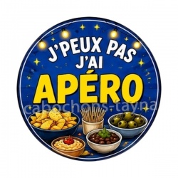  j'peux pas j'ai apéro