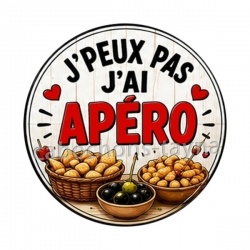  j'peux pas j'ai apéro