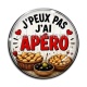 Cabochon Verre -  j'peux pas j'ai apéro