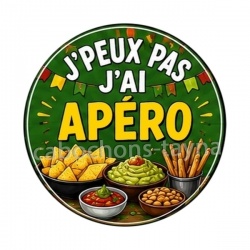  j'peux pas j'ai apéro