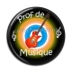 Cabochon Résine - super prof de musique