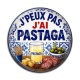 Cabochon Résine - j'peux pas j'ai pastaga