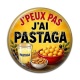 Cabochon Résine - j'peux pas j'ai pastaga