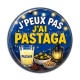 Cabochon Résine - j'peux pas j'ai pastaga