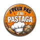 Cabochon Résine - j'peux pas j'ai pastaga