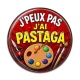 Cabochon Résine - j'peux pas j'ai pastaga