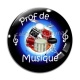 Cabochon Verre - super prof de musique