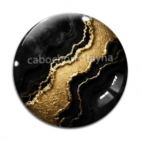 Cabochon Verre - forme géométrique