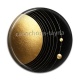 Cabochon Résine - spirale rond