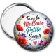 Miroir de poche - tu es la meilleur petite soeur