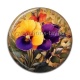 Cabochon Résine - fleur exotique