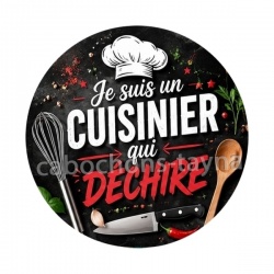 je suis un cuisinier qui déchire