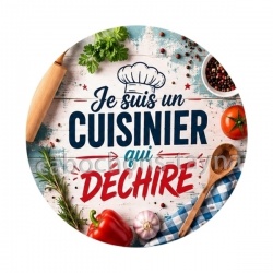 je suis un cuisinier qui déchire
