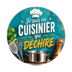 je suis un cuisinier qui déchire
