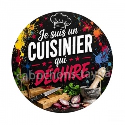 je suis un cuisinier qui déchire
