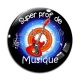 Cabochon Verre - super prof de musique