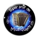 Cabochon Verre - super prof de musique