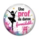 Cabochon Verre - une prof de danse formidable