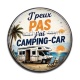 Cabochon Résine - j'peux pas j'ai camping car