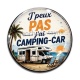 Cabochon Verre - j'peux pas j'ai camping car