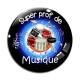Cabochon Verre - super prof de musique