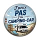 Cabochon Résine - j'peux pas j'ai camping car