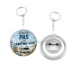 Porte clés décapsuleur - j'peux pas j'ai camping car