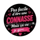 pas facile d'être une connasse mais ça va je gère