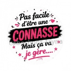 pas facile d'être une connasse mais ça va je gère