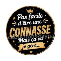 pas facile d'être une connasse mais ça va je gère