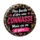 Cabochon Résine - pas facile d'être une connasse mais ça va je gère