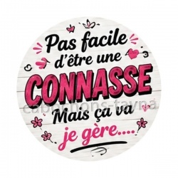 pas facile d'être une connasse mais ça va je gère