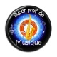 Cabochon Résine - super prof de musique