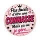 pas facile d'être une connasse mais ça va je gère