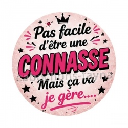pas facile d'être une connasse mais ça va je gère