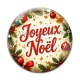 Cabochon Verre - joyeux noël