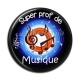Cabochon Résine - super prof de musique