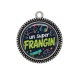 Pendentif Cabochon Argent - un super frangin