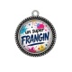 Pendentif Cabochon Argent - un super frangin