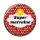 Cabochon Résine - super marraine