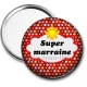 Miroir de poche - super marraine