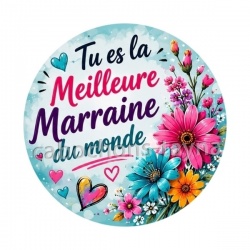 tu es la meilleure marraine du monde