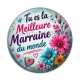 Cabochon Résine - tu es la meilleure marraine du monde