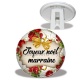 Trépied - joyeux noël marraine