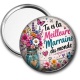 Miroir de poche - tu es la meilleure marraine du monde