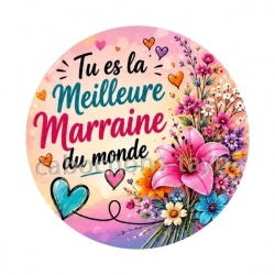 tu es la meilleure marraine du monde