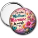 Miroir de poche - tu es la meilleure marraine du monde