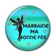 Cabochon Résine - marraine ma bonne fée