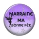 Cabochon Résine - marraine ma bonne fée
