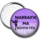 Miroir de poche - marraine ma bonne fée